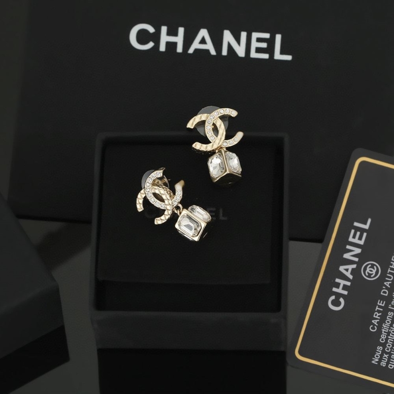 Ch*el earrings